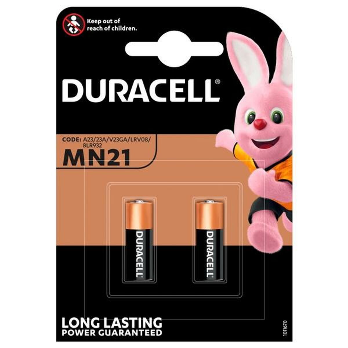 Alkaliparistot DURACELL 12 V MN21 (10 osaa)